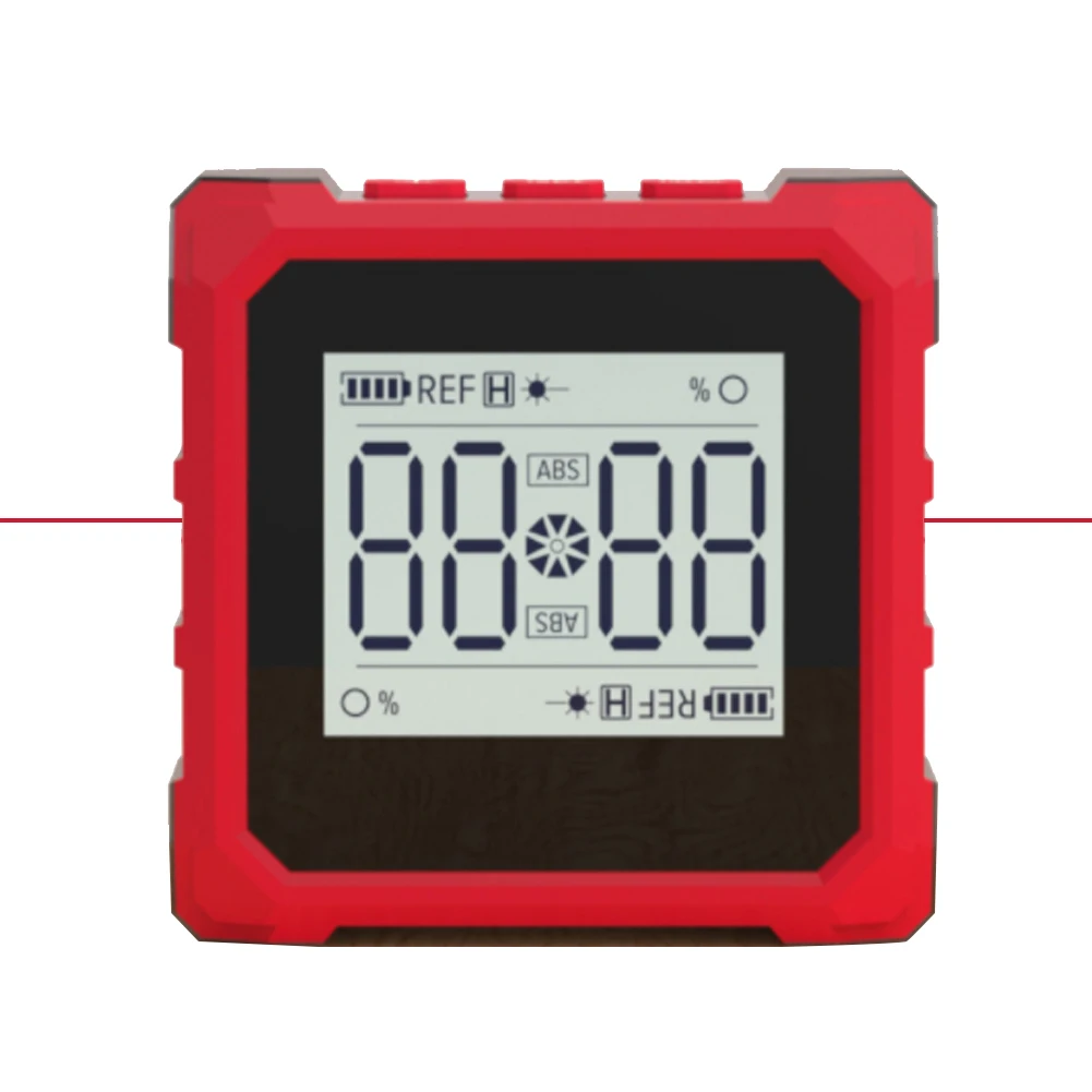 

ATuMan Dual Laser Digital Inclinometer Handheld Portable Angle Gauge 1.44 Inch Display Inclinometer Magnetics Bottom Angle Slope