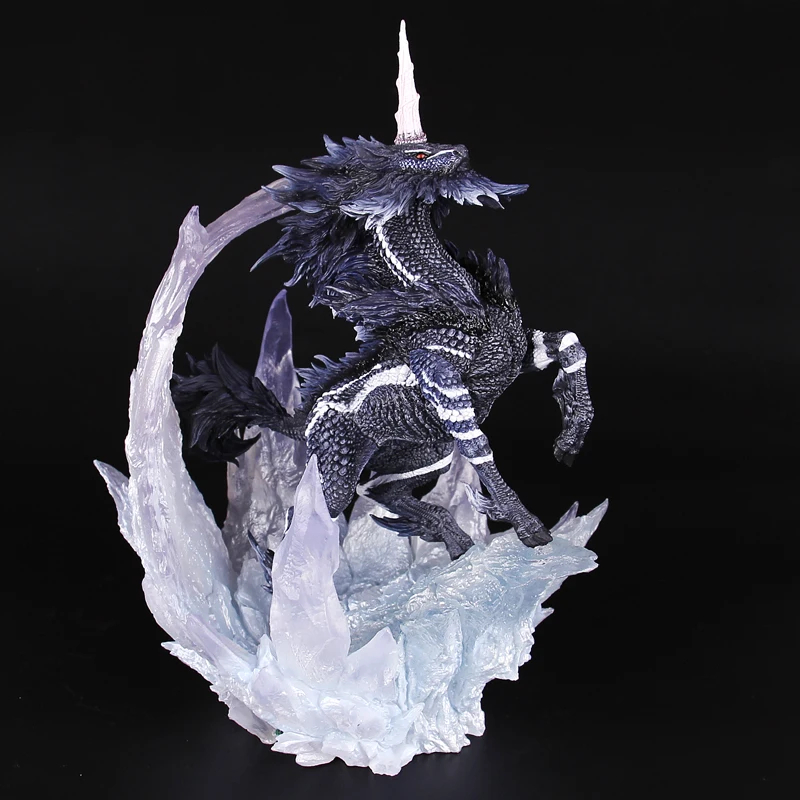 Monster Hunter World MHW XX Белый Единорог ледяной Единорог фигурка коллекция декоративные детские игрушки подарок