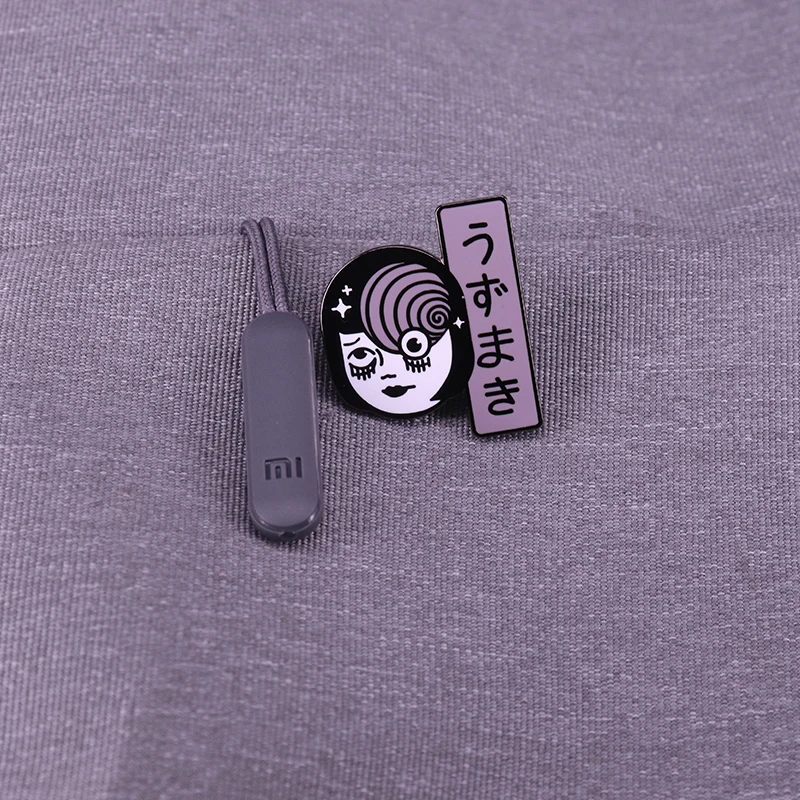 Брошь Узумаки Junji Ito эмалированная брошь с эмалью Ювелирное Украшение в стиле