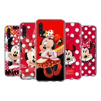 disney minnie mouse point for samsung galaxy a30 s a40 s a2 a20e a20 s a10s a10 e a90 a80 a70 s a60 a50s transparent phone case