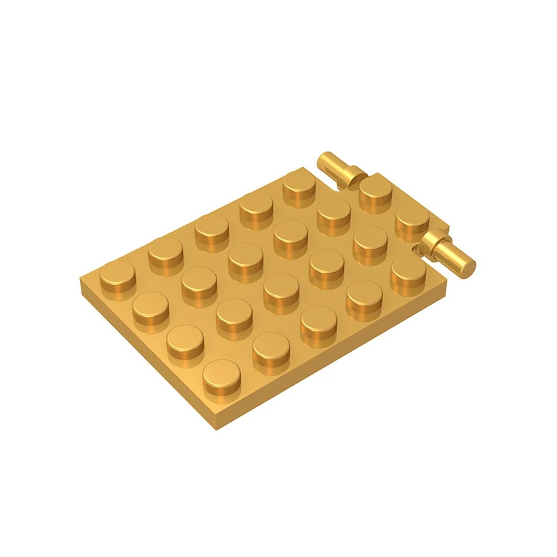Gobrick GDS-844 Plate модифицированный 4x6 с ловушкой дверной шарнир совместим 92099 блоками