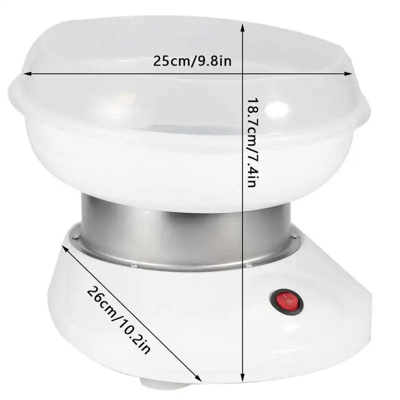 

Electric Maker Household DIY Sweet Cotton Sugar Floss Machine Kids Gifts Marshmallow Maker 110V/220V