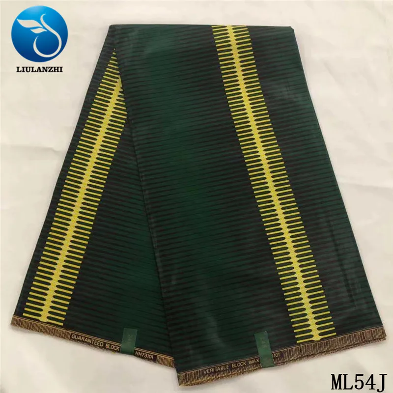 ML54J02 LIULANZHI настоящая восковая ткань s Новое поступление хлопок восковая ткань s настоящие, из Анкары восковая ткань для платья ML54J01-ML54J26 - Цвет: ML54J02