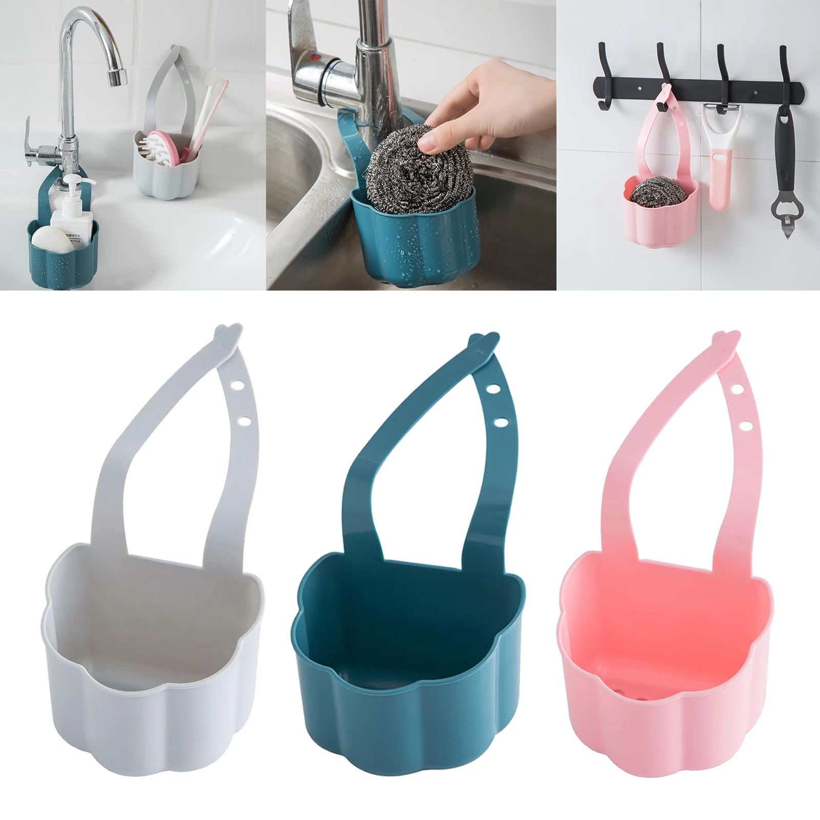 

Kitchen Sink Storage Hanging Basket Sink Basket Strainer