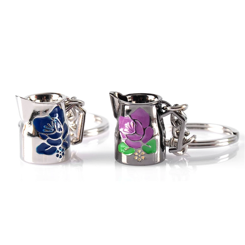 Креативный брелок для бариста кофе-машины ручка кувшина Моки портативная посуда