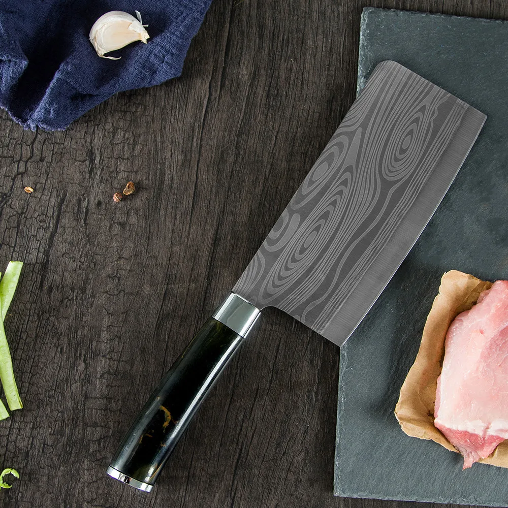 XYj кухонный нож из нержавеющей стали 3Cr14 7 дюймов для удаления костей