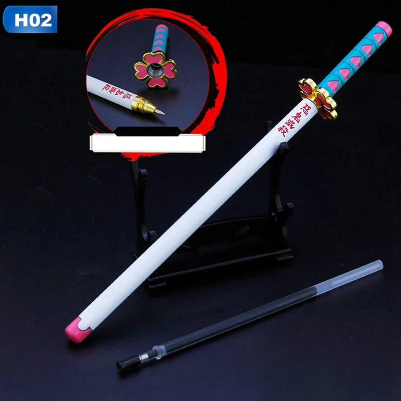 

Demon Slayer Pictorial Neutral Pen Creative Writing Pens In The Shape Of Metal Weapons Student Stationery