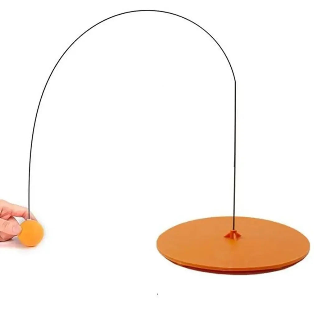 

Table Tennis Trainer with Elastic Soft Shaft Ping Pong Training Tools for Children Indoor or Outdoor Play