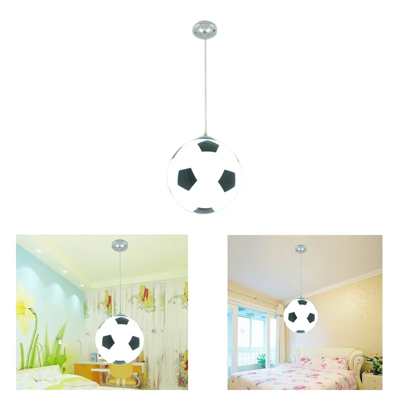 Unique Football Chandelier Lampshade Ceiling Ball Lamp Shade Home Garden Decoration Lighting Supplies | Лампы и освещение