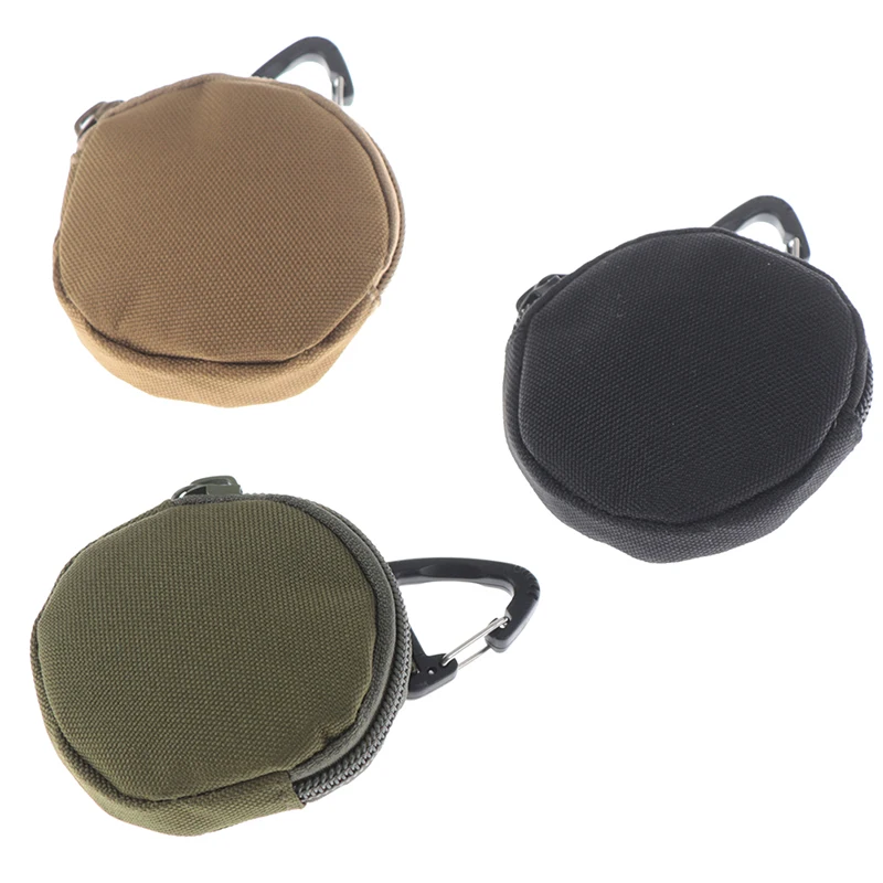 Tactical EDC Pouch Portable Key Coin Purse With Hook Earphone Bag Mini Holder For Hunting Shooting Camping 900D | Спорт и