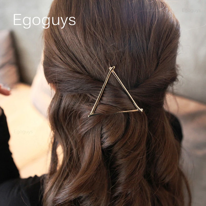 Женские Элегантные Заколки для волос из металлического сплава женские винтажные