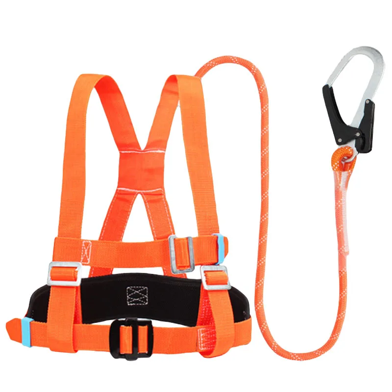 

Safety Harness High-altitude Safety Belt Five-point Work Outdoor Construction 3meter Single Roap Fall prevention equipment
