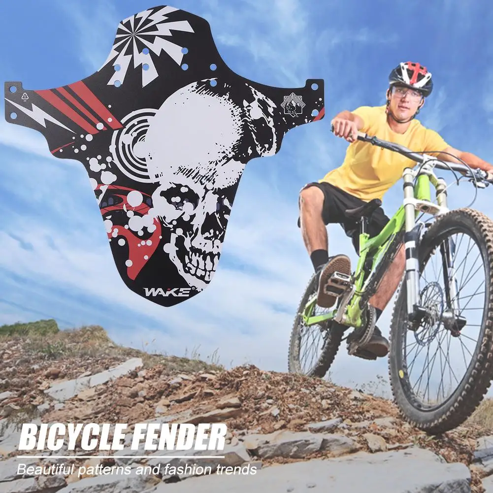Прочные велосипедные Брызговики с 5 фиксирующими ремнями 1 шт | Спорт и