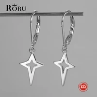 s925 sterling silver earrings hollow star sweet earrings fashion temperament exquisite ear jewelry for women gift