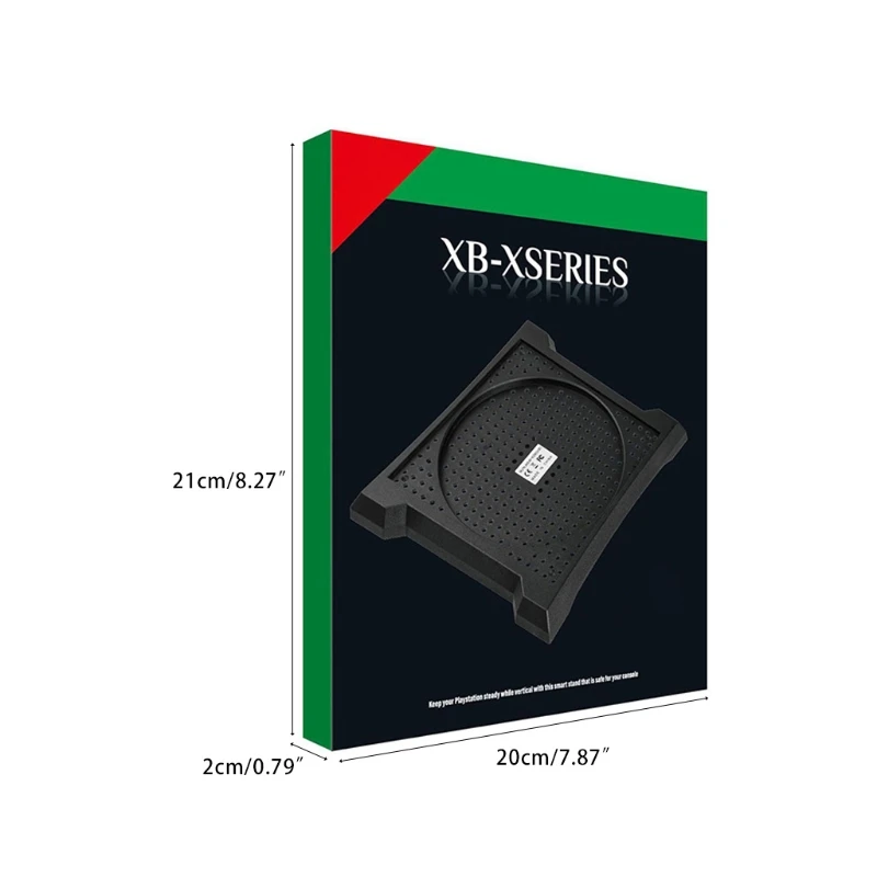 Нескользящая вертикальная подставка для игровой консоли охлаждающее крепление