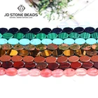 Бусины для женщин и мужчин, нефритовые, бирюзовые, кварцевые, овальной формы, россыпью, натуральный камень, Агат