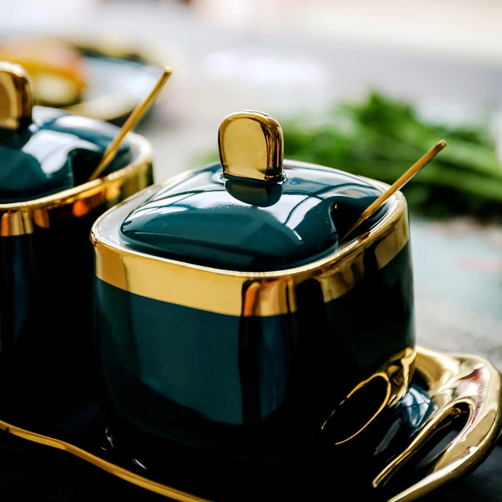 Высокое качество кухонные принадлежности бутылка для приправ зеленый