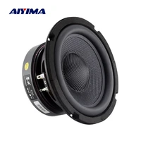 aiyima 1pc 6 5 inch subwoofer speaker driver 4 8 ohm 80w hifi music home theater sound system glass fiber cone audio loudspeaker