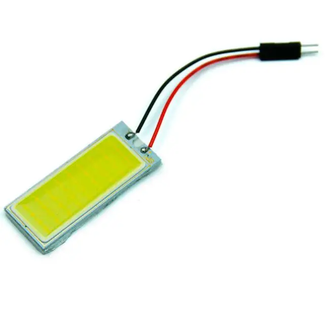 2 шт. 12 В Ксеноновый HID Белый 36 Cob Led Купол Карта Лампы Автомобильное Интерьерное Панельное Освещение Адаптер Авто Лампы Стилизация #YL1 on