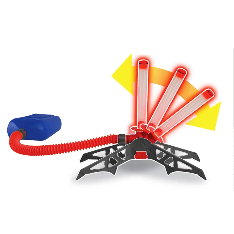 LED Stomp игрушечные ракеты игры на открытом воздухе для детей Спортивная ракета