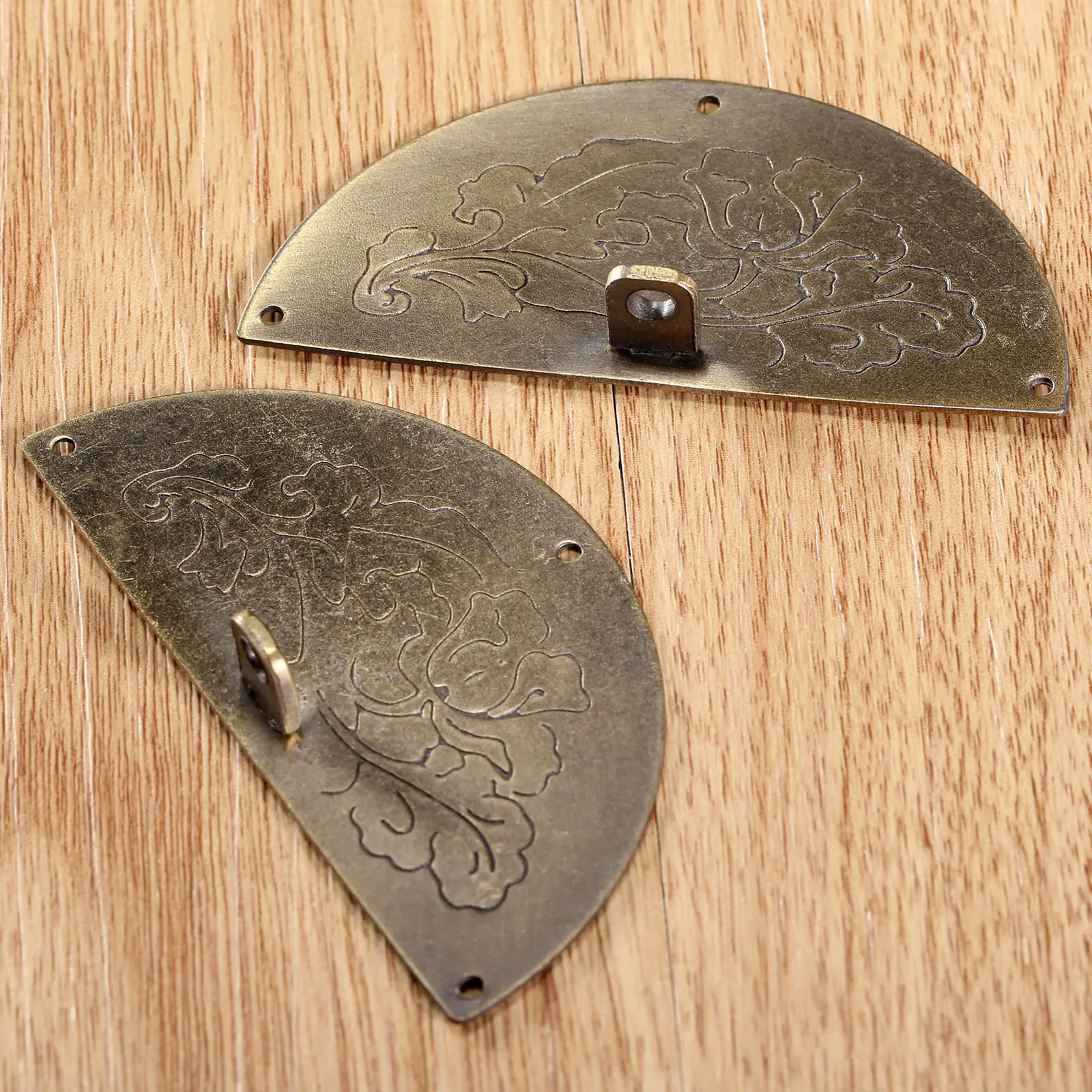 Antique Bronze Retro Chinese Ancient Furniture Door Lock Latch Plate Handle Pulls Knocker for Drawer Cabinet Cupboard JewelryBox |