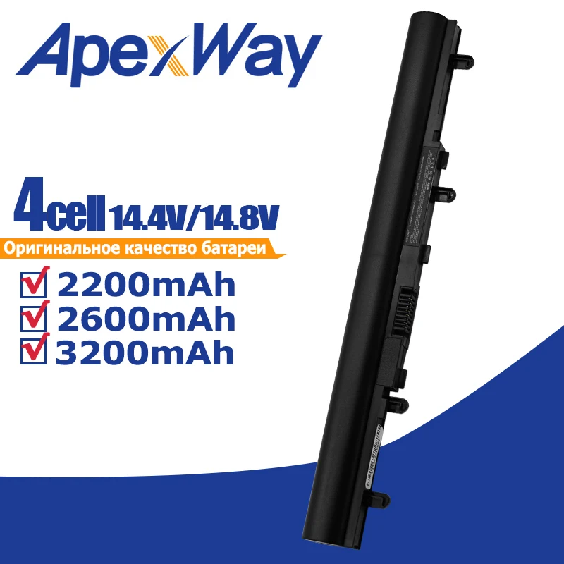 

Apexway Laptop Battery For Acer Aspire V5 171 V5-431 V5-471 V5-531 V5-571 AL12A32 V5-171-9620 V5-431G V5-551-8401 V5-571PG