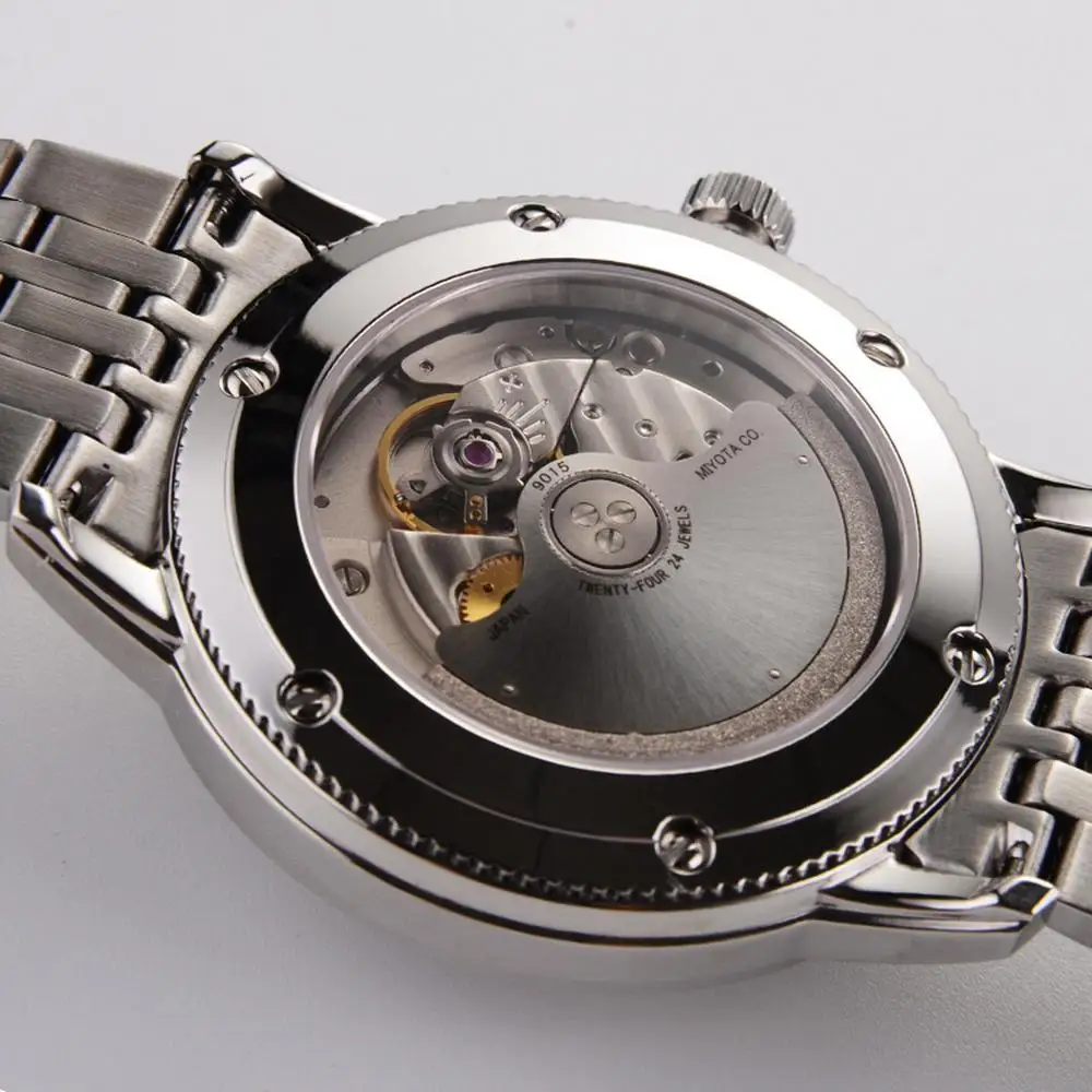 Мужские автоматические часы мужские с Тритием роскошные светящиеся