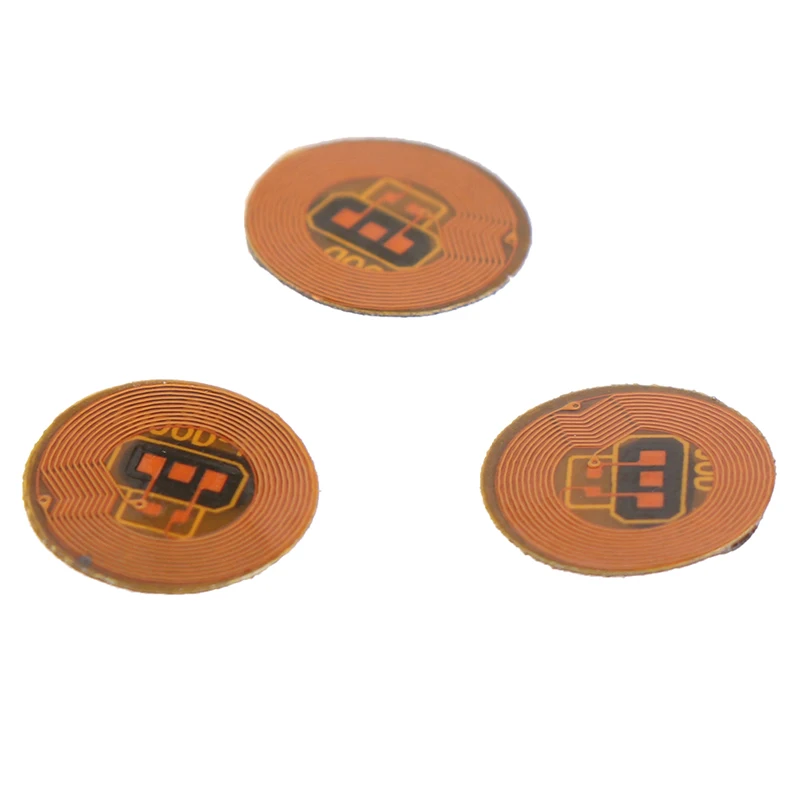 5 шт. 15693 Электронная бирка RFID-бирка значок чип Slix FPC мини Rfid NFC-бирка 10 мм |