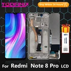 ЖК-дисплей 6,53 дюймов для Xiaomi Redmi Note 8 Pro, сенсорный экран с дигитайзером, запасные части для Redmi Note 8 Pro, ЖК-дисплей 2015105, оригинал