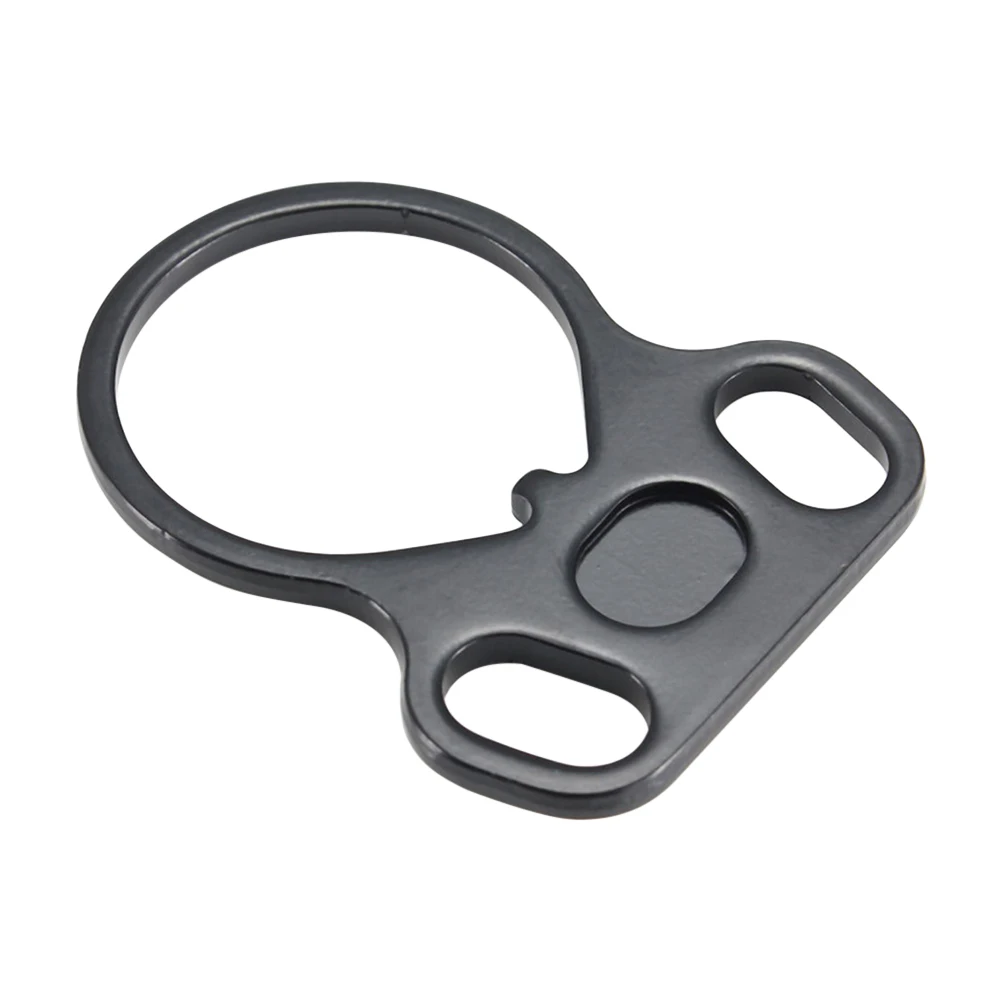 

2pcs Connect Buckle Sports Strap Rope Durable Iron Sling Adapter Mount Single Point Dual Loop Universal Accessories Portable