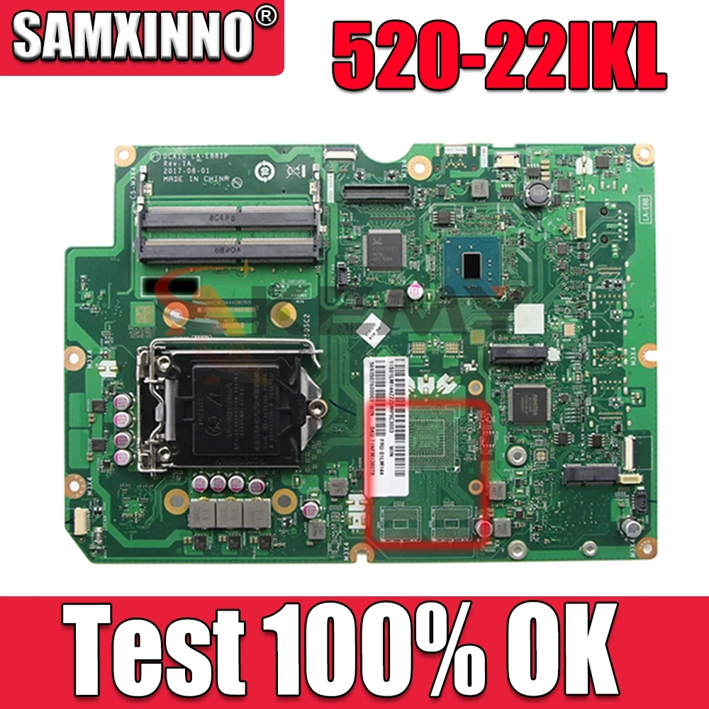 

Применимо к Lenovo AIO 520-22IKL компьютер интегрированная видеокарта материнская плата номер LA-E881P FRU 01LM137 01LM142 01LM138