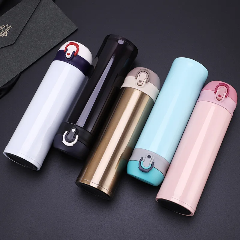 Pan da двойная Удобная вакуумная колба из нержавеющей стали автомобильная чашка