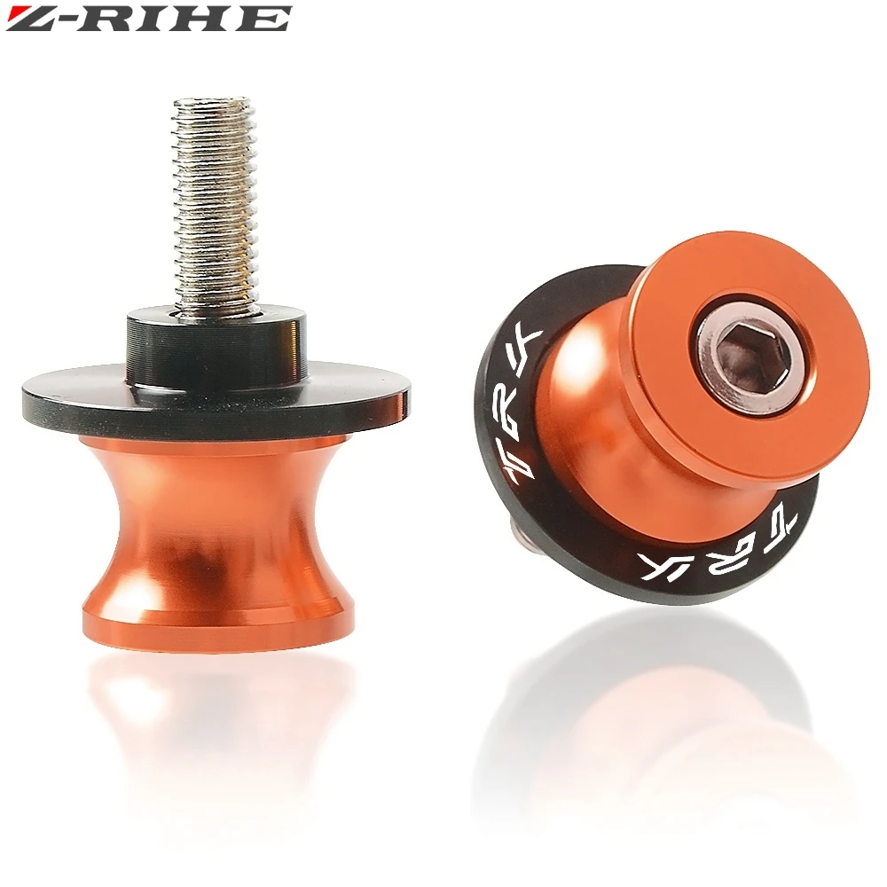6mm Orange TRK Качественные болты M6 аксессуары для мотоциклов TRK502 маятник Катушки слайдер для Benelli TRK502 TRK 502 Jinpeng 502 - Цвет: 6mm Orange TRK