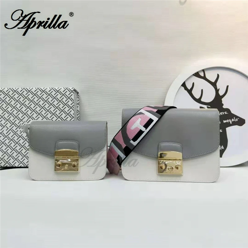Aprilla, дизайнерские брендовые сумки, 17 см, 21 см, разноцветные, с клапаном, из натуральной кожи, 3 А, качественные сумки, женская сумка на плечо, на цепочке, сумки через плечо, 224