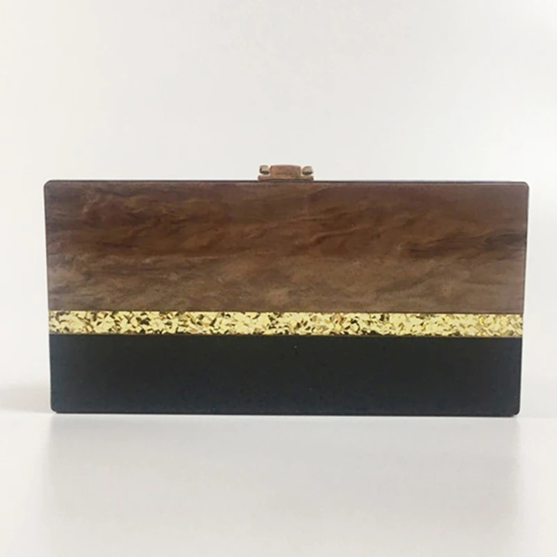 

Brown/Black Sequin Acrylic Women Wallets Phone Hard Case Fashion Christmas Gift Female Mini Minaudiere Handbag Lady Bridal Purse