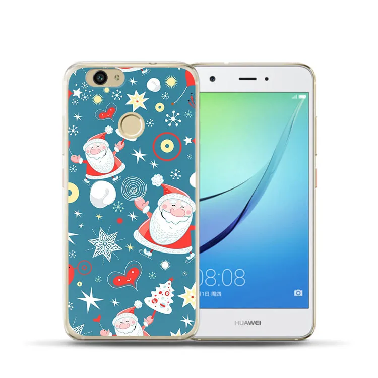 Christmas Printed Silicone Smart Phone Case For Huawei P10 Plus P20 Pro P30 Mate 10 20 Y5 2017 Mobile Back Cover |