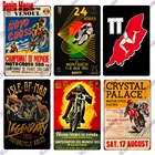 Ретро TT гонки металлическая пластина двигатель цикл гонки металлический оловянный знак остров мужчины Турист для бара гараж; Клуб вогнутая СТЕНА ДЕКОР WY192