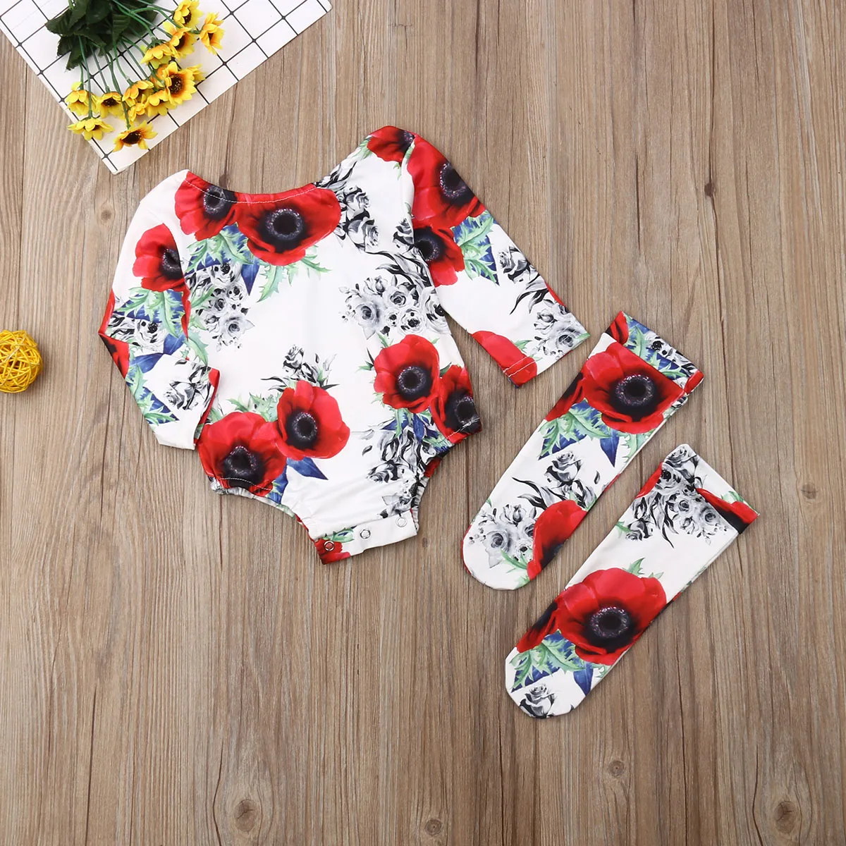 Новый брендовый Детский комбинезон для новорожденного девочки с длинными