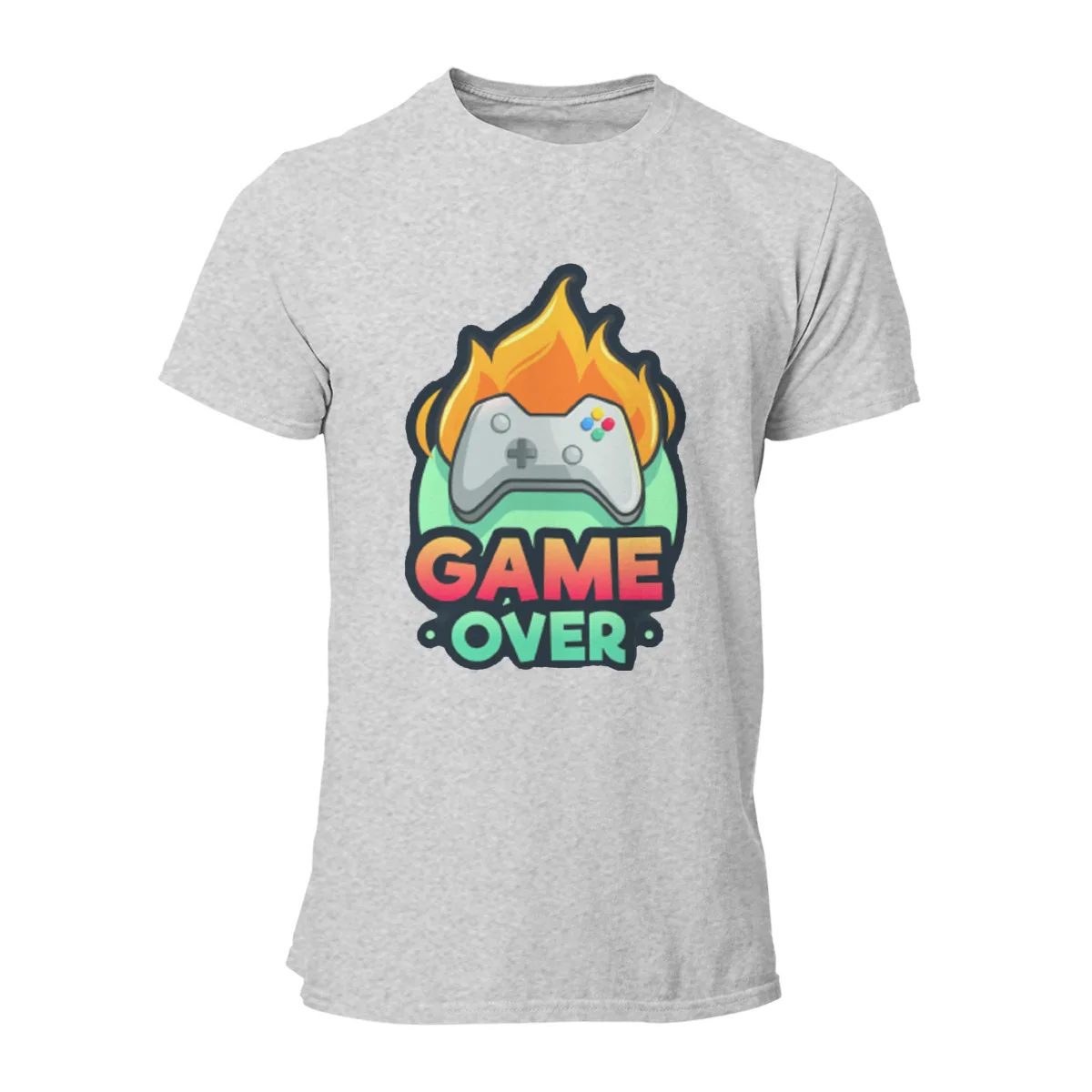 Мужская игра более 2 аниме Онлайн-игры Уникальная Классическая рубашка с круглым