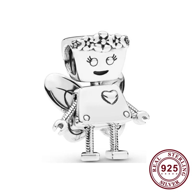 

Original 925 Sterling Silver Bead Flower Fairy Bella Beads Fit Pandor Women Bracelet & Necklace Diy Jewelry