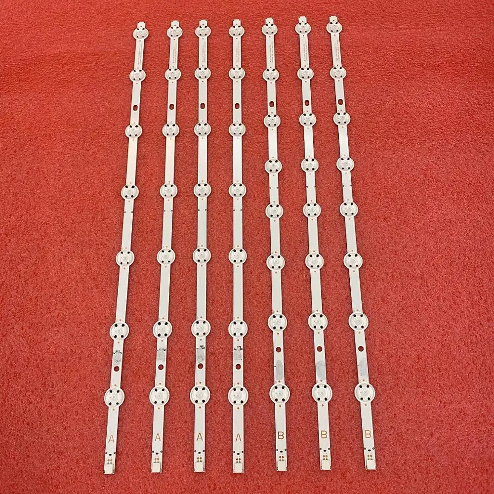 Светодиодный подсветка полосы (7) для 55U6763DB 55AO4USB LUX015504 LUX0155004 L55UE17 P55US0756A 55U6663DB 55HK6T64U