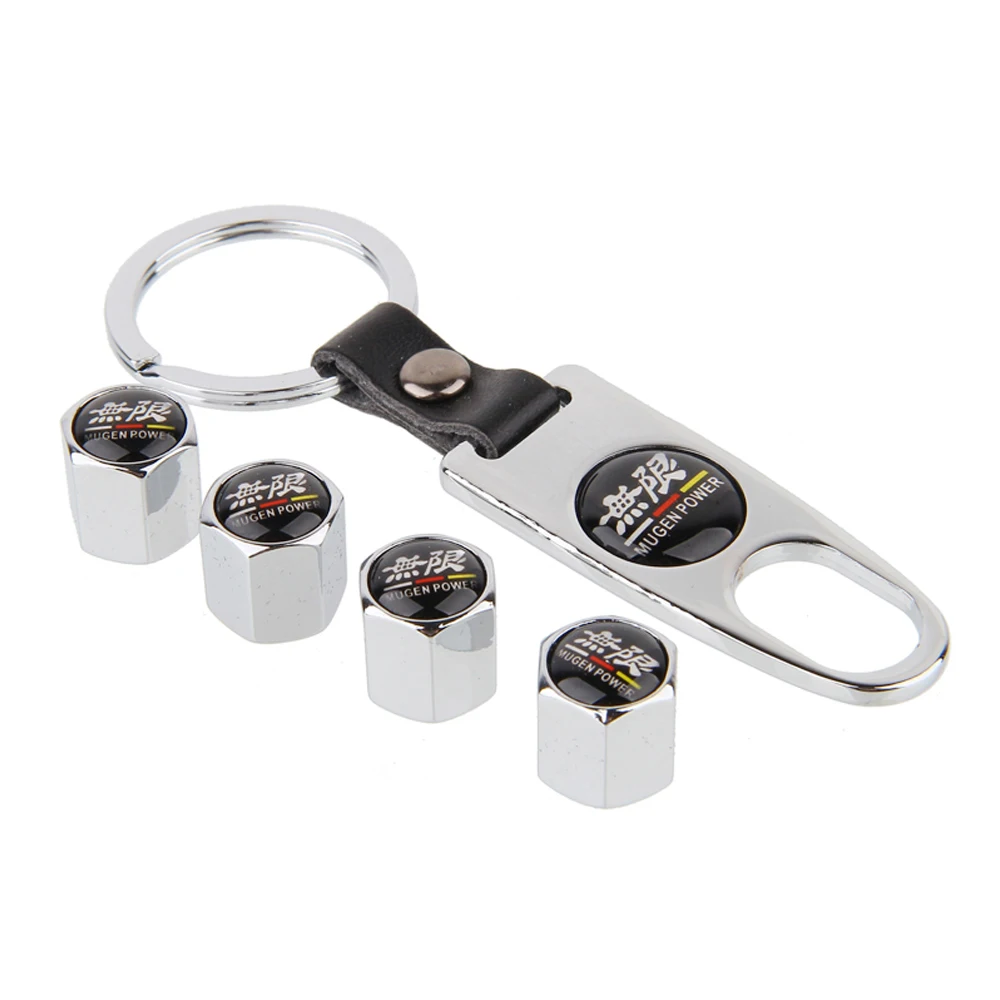 Колпачки клапанов автомобильных шин с логотипом Mugen воздушные колпачки часть