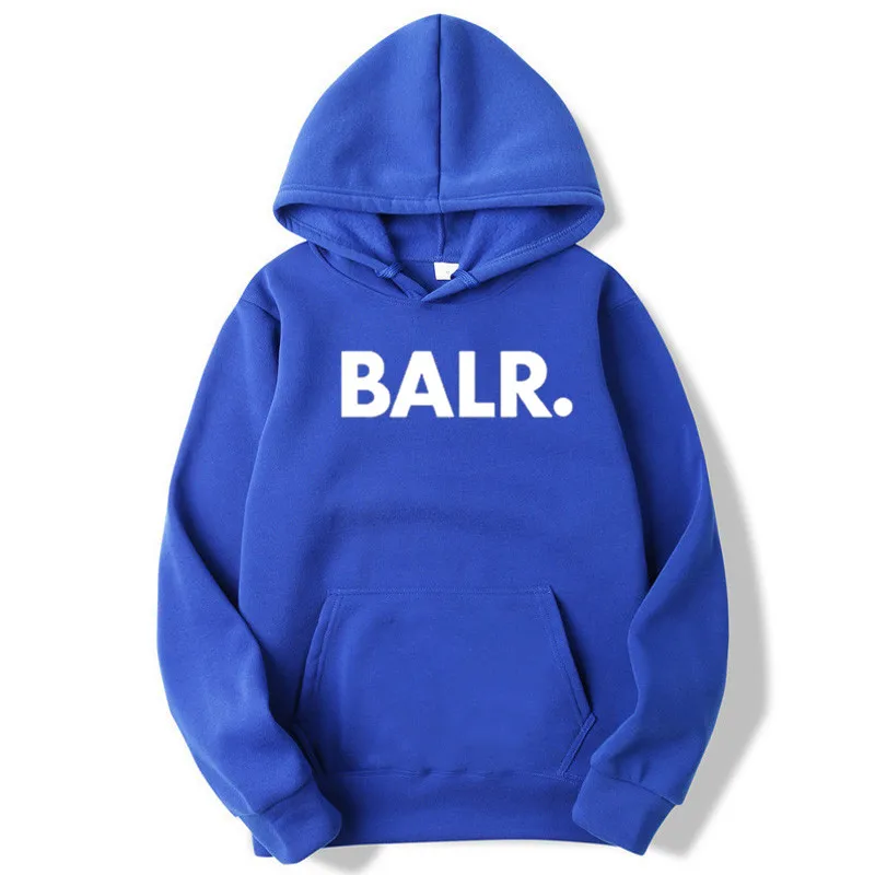 BALR/толстовка с принтом для мужчин и женщин; толстовки; сезон осень-зима; теплая толстовка с капюшоном; модные повседневные толстовки с капюшоном; Sudadera Hombre