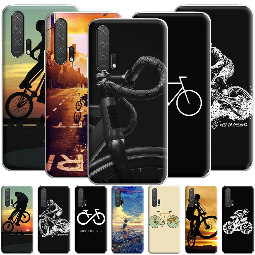 Силиконовый чехол для велосипеда Huawei Honor 20 20S Note 10 9X 9 8A 8X 8C 8 7X 7A 7C 6A Lite Pro | Мобильные