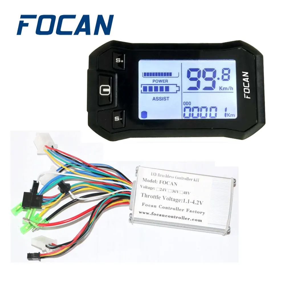 ЖК дисплей для электровелосипеда 24 В 36 48 250 Вт|scooter display|motorcycle displaylcd motorcycle |