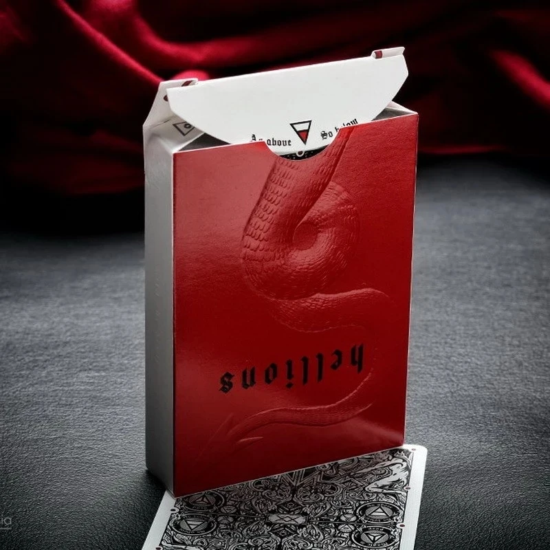 DM Ellusionist Madison Hellions колода игральных карт покер Custom ограниченный выпуск волшебные