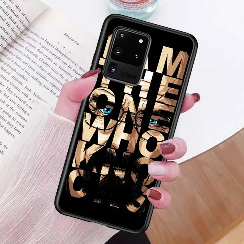

Heisenberg Breaking Bad for Samsung Note 20 S20 FE Lite Ultra Plus A91 A71 A51 A41 A31 A21 A21S A11 A12 A42 A01 Phone Case