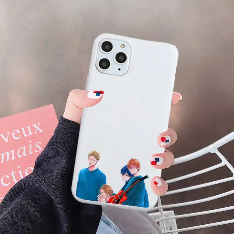 

Japan anime Given Anime Phone Case Candy Color for iPhone 6 7 8 11 12 s mini pro X XS XR MAX Plus