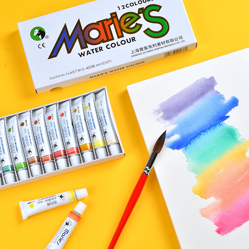 Набор для рисования ярких цветов Maries 12/18/24 набор начинающих художников
