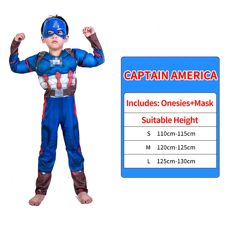 Карнавальный костюм Супермена, Человека-паука, Зорро, костюм Бэтмена, косплей для мальчиков, карнавальный костюм на Хэллоуин для детей, Звездные войны - Color: 21.41
